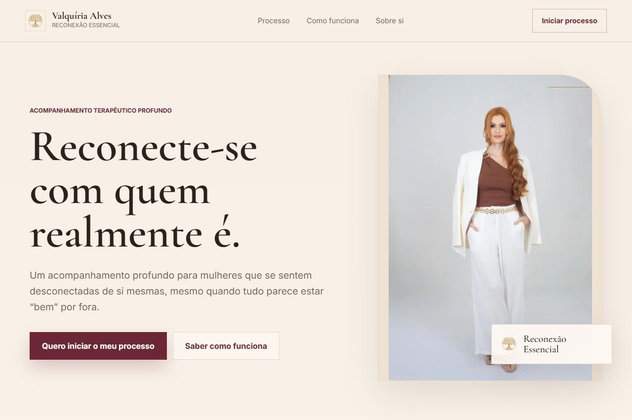 Prévia do site Valquíria Alves